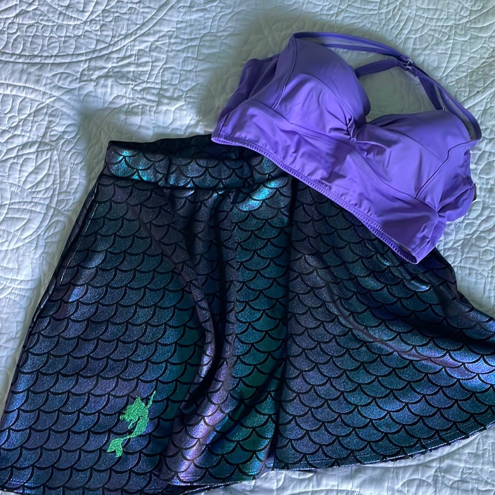 Her Universe x Disney Little Mermaid Skater Skirt